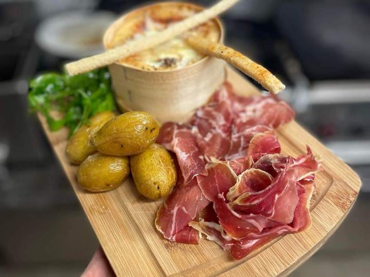 Millefeuille de chèvre et de betteraves Saclay