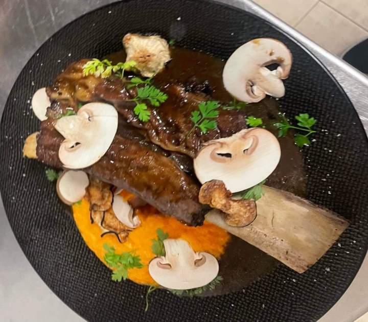 Viande caramélisée Saclay